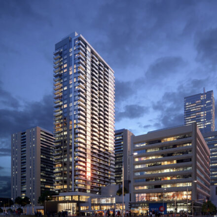 Architectural Rendering of YS Tower in Toronto