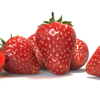 Photorealistic Visualization of Red Strawberries