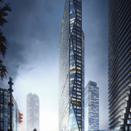Architectural Visualization of Adelaide Skyscraper, Toronto