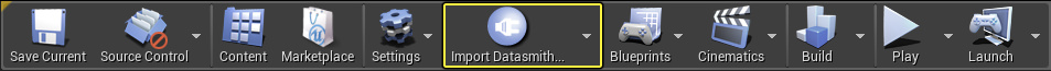Importing Datasmith walkthrough project