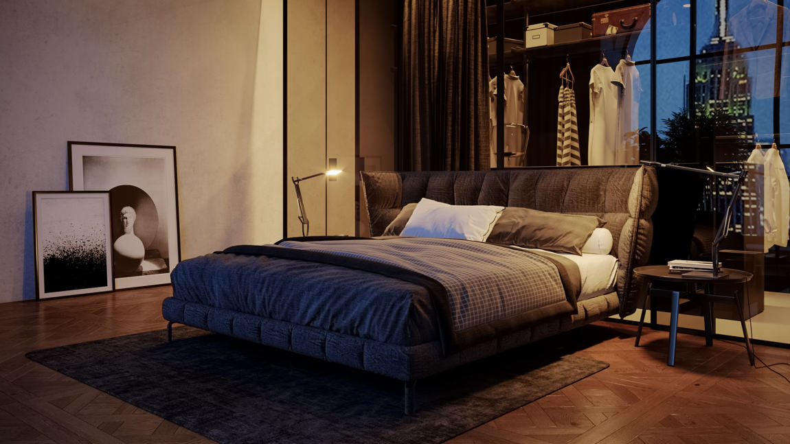 Adjust lighting conditions in the apartment to your taste