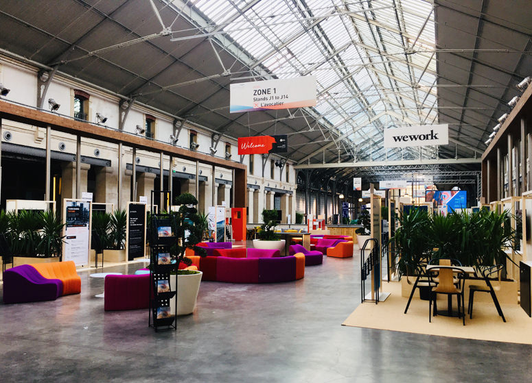 MIPIM Proptech Paris Show 2019 exhibition area