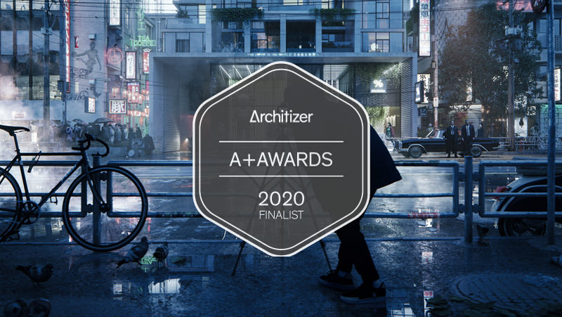 Lunas studio is a finalist in Architizer A+Awards architectural visualization competition with conceptual residential project