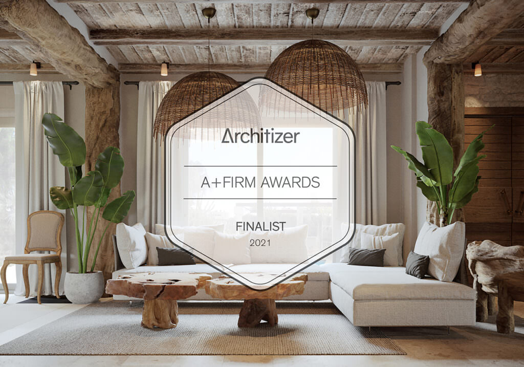 Lunas Visualization Company is Best Rendering Studio Finalist in A+Firm Awards Architizer 2020
