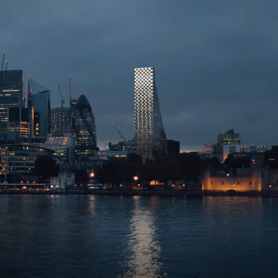Conceptual Architectural Animation of Skyscraper in London