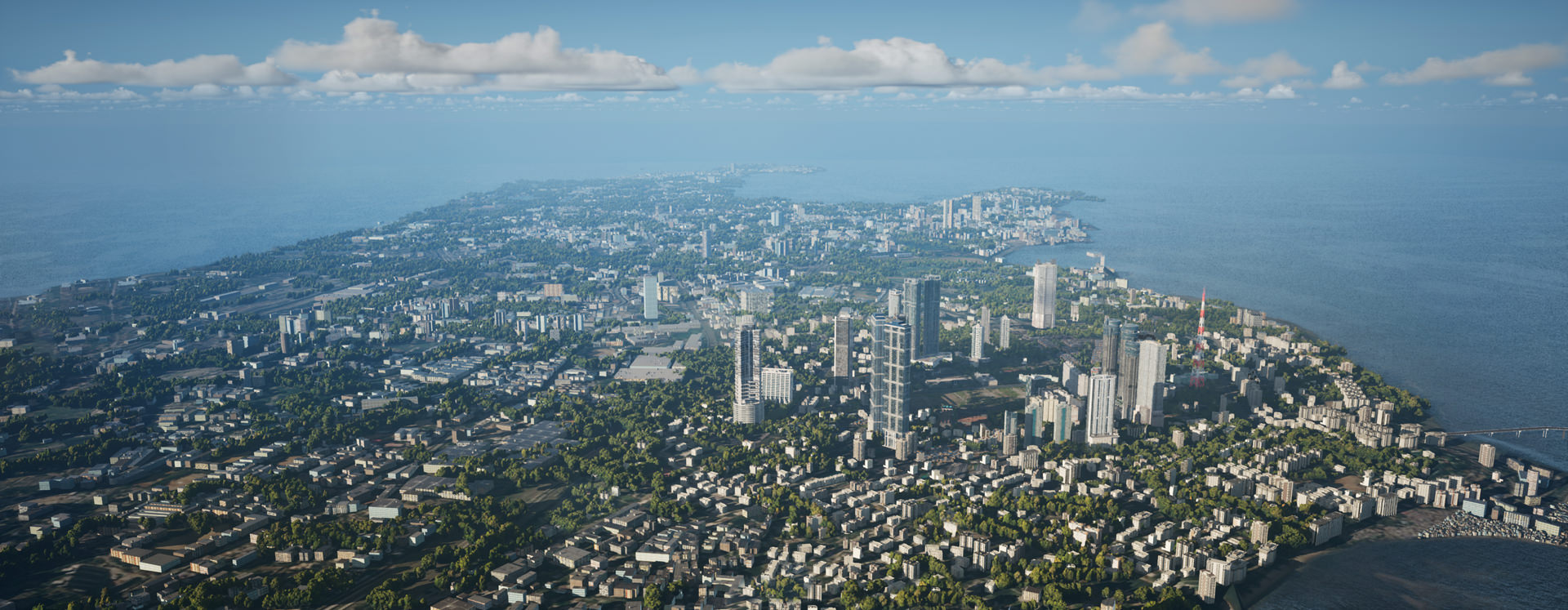 Mumbai city world partition system example