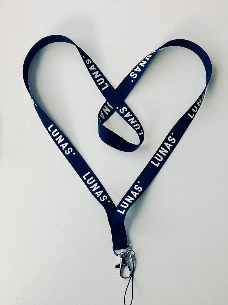 Real estate exhibitor's corporate lanyards 