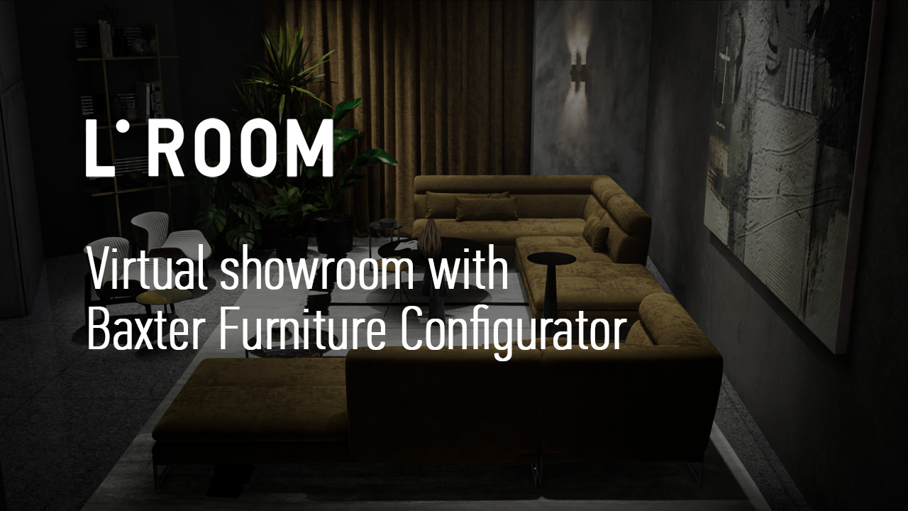 Setting up virtual showroom with furniture configuration software