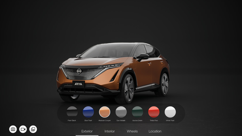 3D Car Configurator - Vehicle Designing