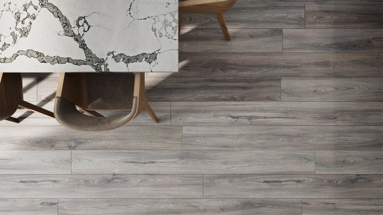 Grey parquet surface made in 3D virtual customizer