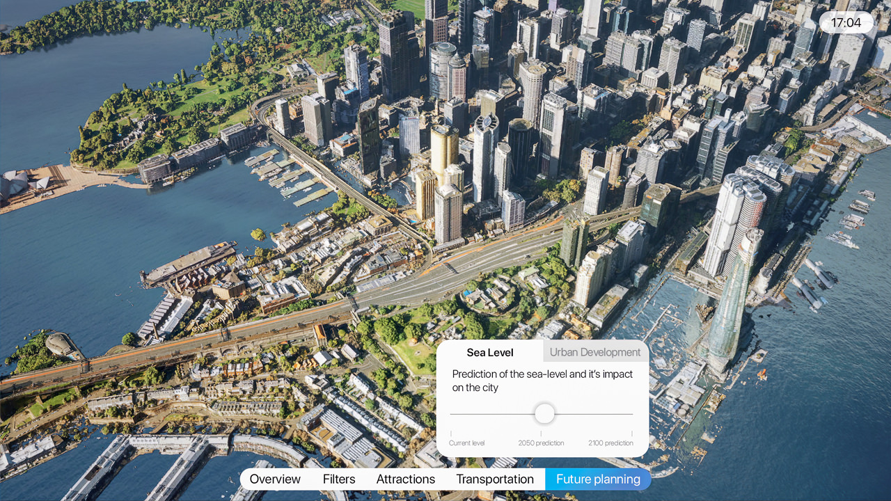 Sea level demostration