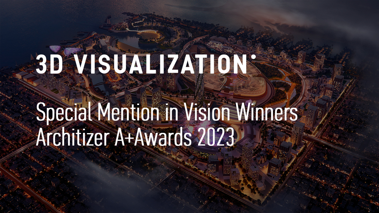 LUNAS visualization studio gets Special Mention in 2023 Vision Winners Architizer A+Awards